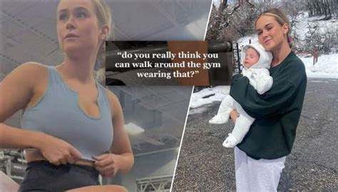 kylen suttner nude|TikTok Mom Shamed for Wearing Revealing Top to Gym: ‘Your。